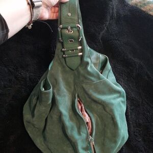 B. Makowsky Green Hobo Bag